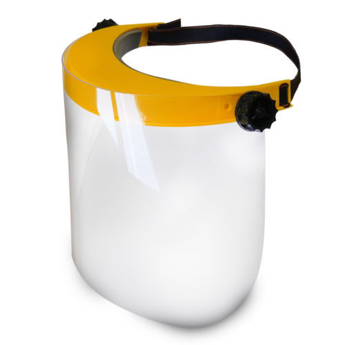 Casca simplă de protecție pentru motocoasă (plexiglas)