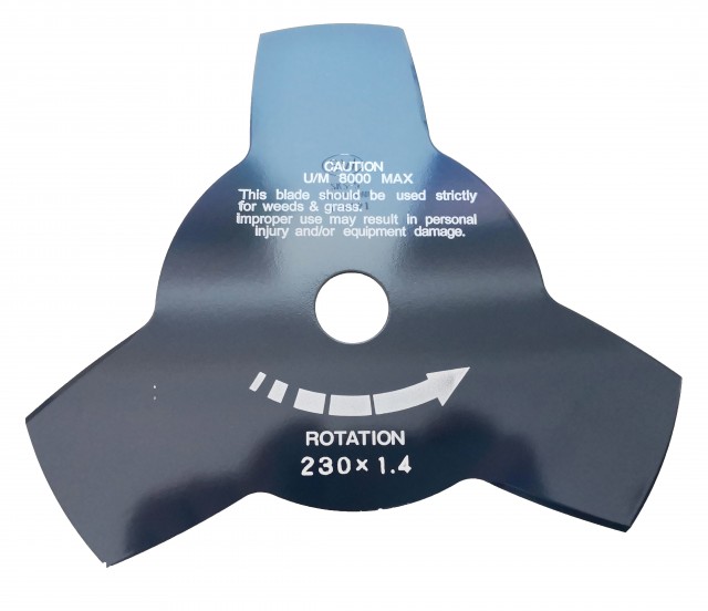 Disc tăietor Red Mountain pentru motocoasă 230 x 3T x 25.4 mm