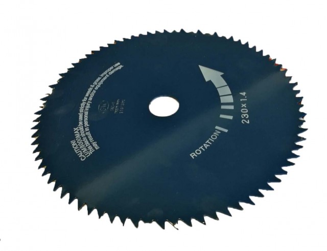 Disc de tăiere motocoasă 230 x 80 T x 25.4mm Red Mountain