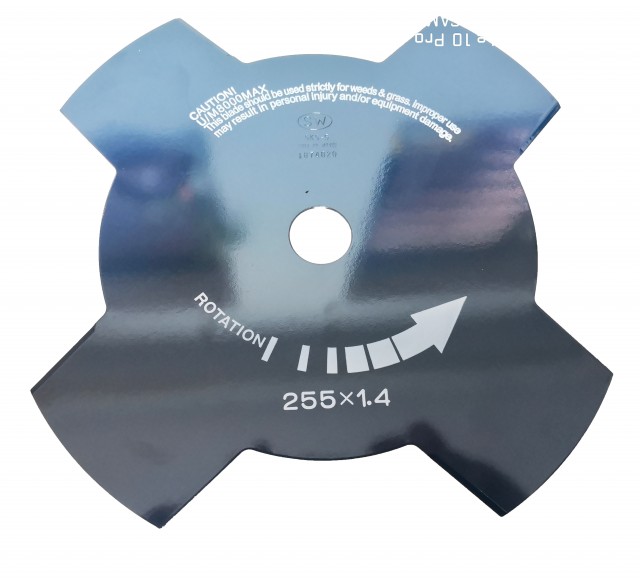 Disc tăietor pentru motocoasă 255x4Tx25.4mm Red Mountain
