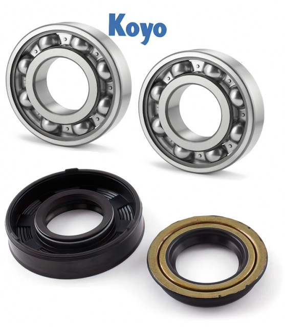 Set de rulmenți și simeringuri pentru ambielaj scuter Yamaha KOYO