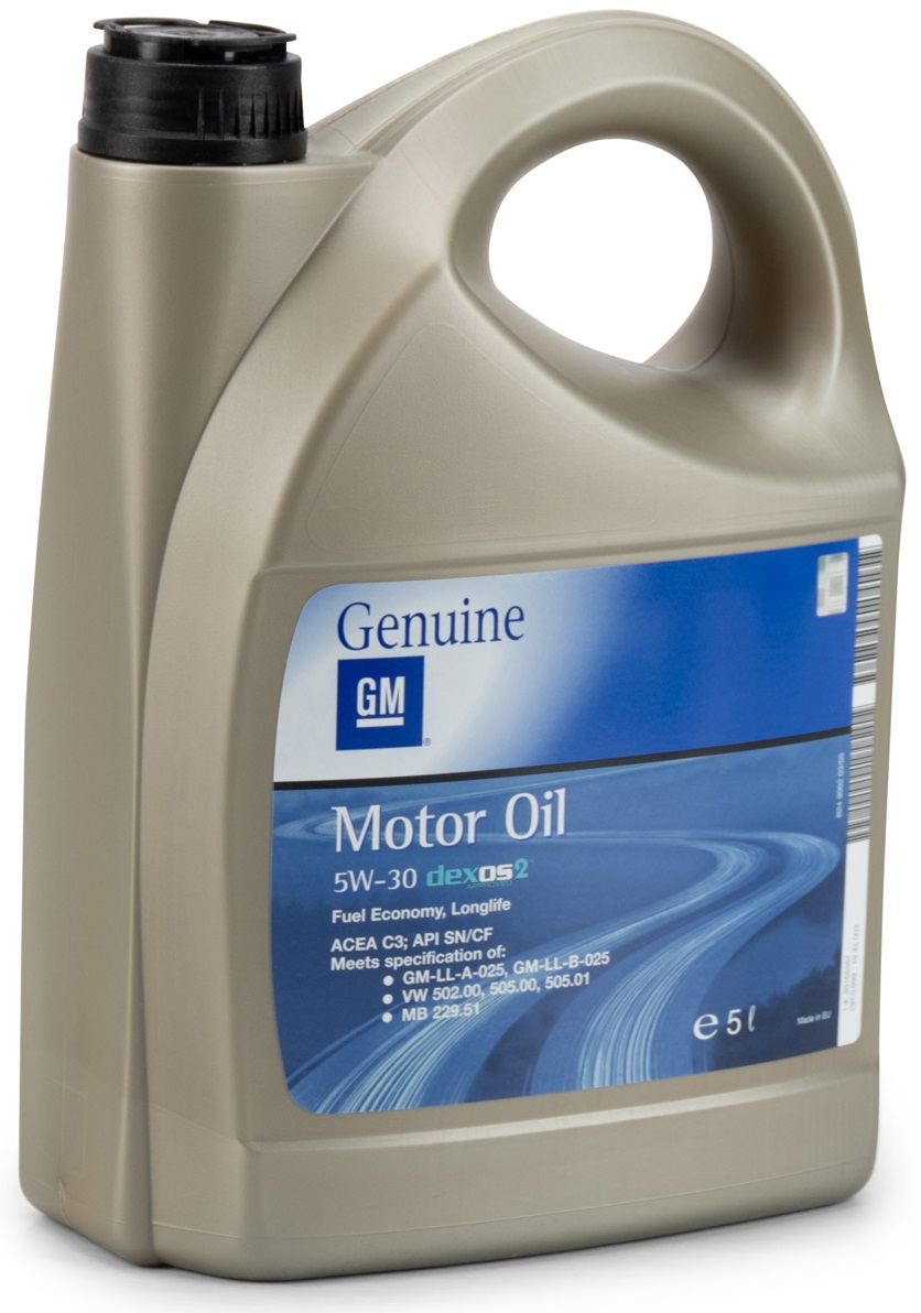 Ulei GM Opel/Vauxhall Dexos 2 5W30 93165557, volum 5 litri, sintetic, ACEA C3 SN/CF