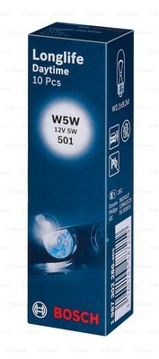 Bec Bosch Longlife Daytime W5W 12V 5W W2,1x9,5d