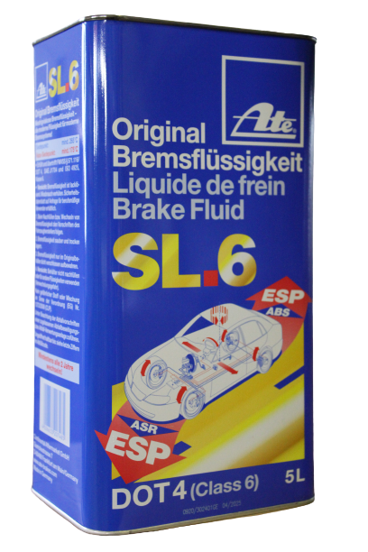 Lichid ATE SL6 DOT4 de frână 5L