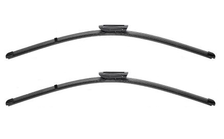 Set stergatoare VALEO SILENCIO X.TRM FLAT BLADE 574365, lungime 600 mm, 450 mm, fara carcasa, cu spoiler pentru RENAULT