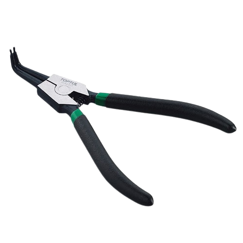 Cleste TOPTUL DCAA1207 pentru sigurante exterioare, falci la 90 grade, dimensiuni 7 inch/178 mm, capacitate deschidere 19-60 mm, otel crom vanadiu