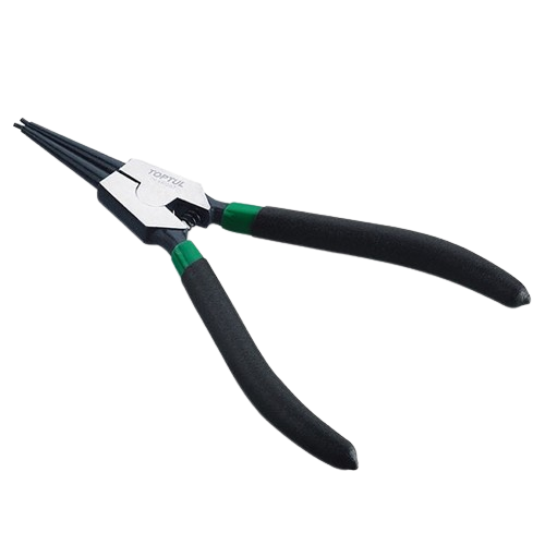 Cleste TOPTUL DCAB1207 pentru sigurante exterioare, falci drepte, dimensiuni 7 inch/178 mm, capacitate deschidere 19-60 mm, otel crom vanadiu