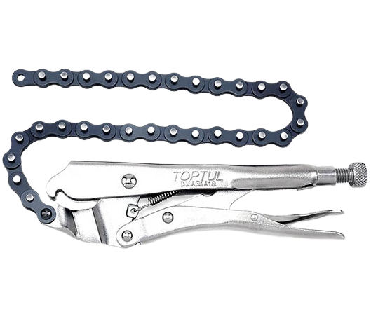 Cleste blocabil cu lant DMAB1A18 TOPTUL, lungime 18 inch/ 457.2 mm, corp din crom molibden