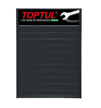 Stand TOPTUL pentru prezentare scule TDAH7010, 700 x 100 mm, negru