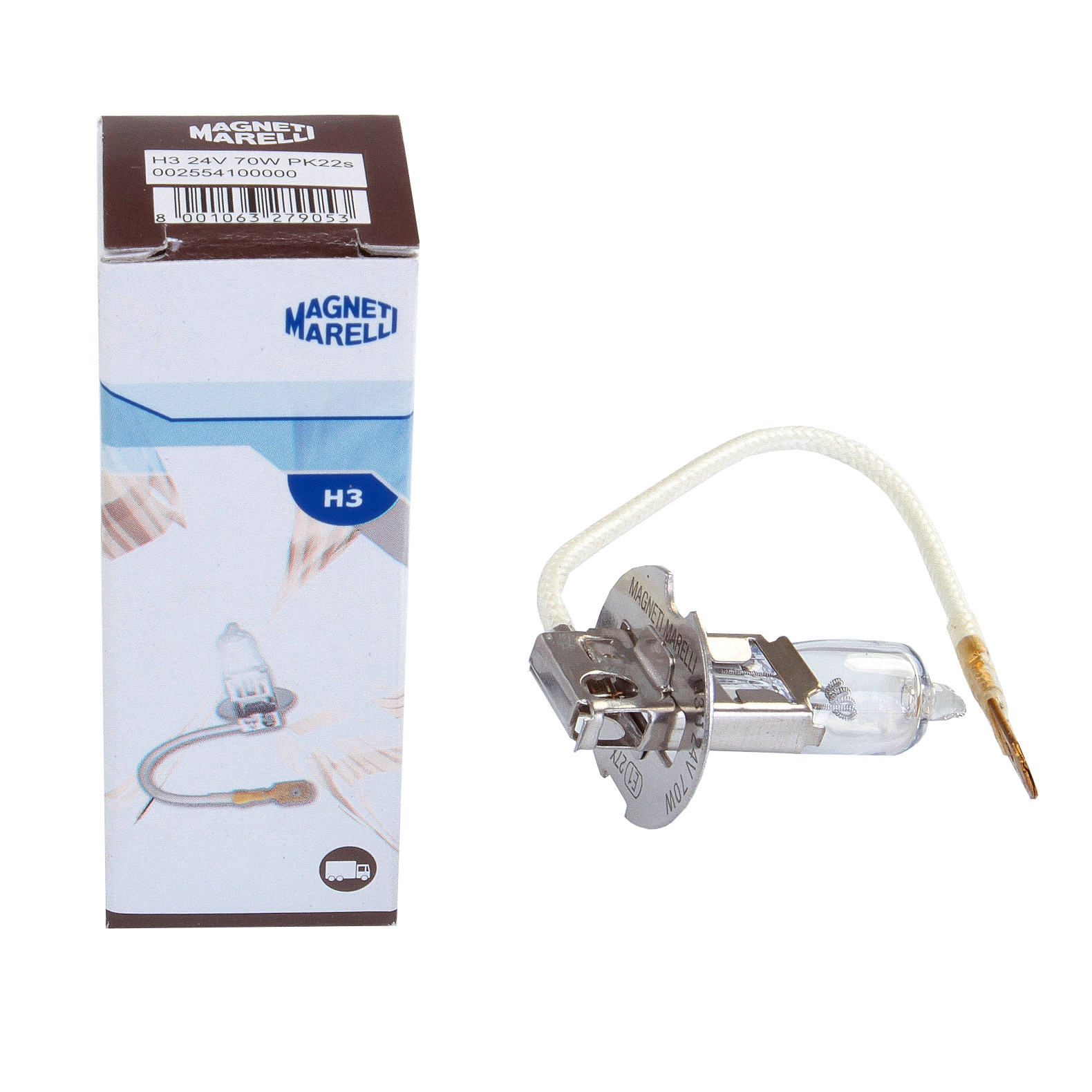 Bec H3 Magneti Marelli 24V 70W PK22s
