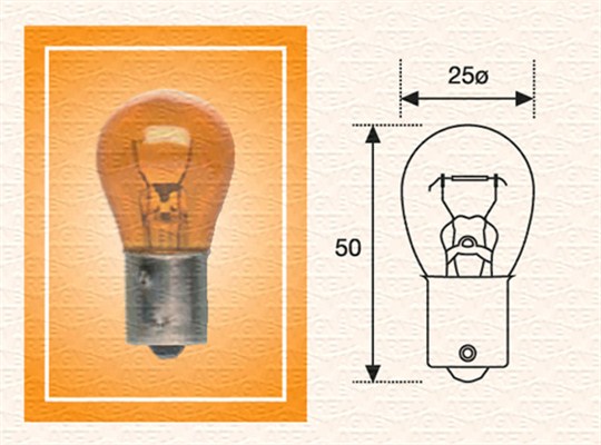 Bec Marelli Magneti R5W 24V 5W BA15s