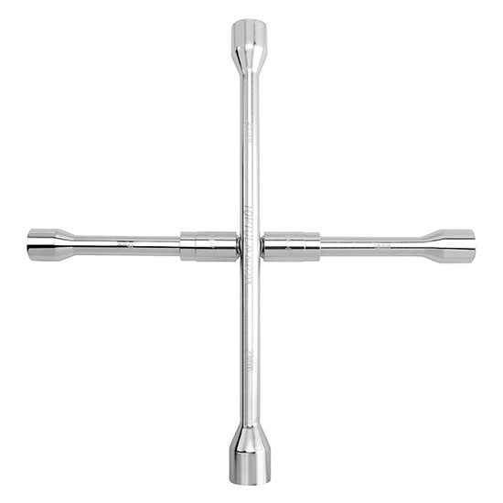 Cheie TOPTUL AEAQ2214 pliabilă pentru roți, deschidere cheie 17 x 19 x 21 x 22 mm, lungime 14 inch/355.6 mm, crom vanadiu