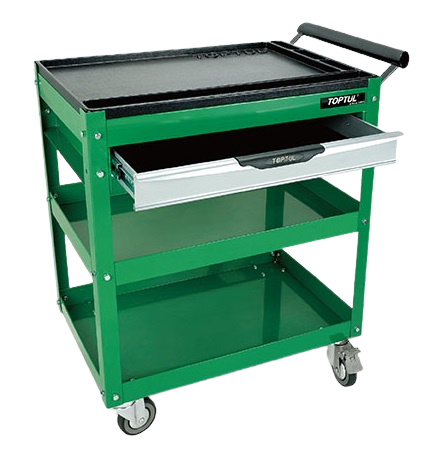 Carucior scule service cu 1 sertar TOPTUL TCAD0101, dimensiuni 700x470x835 mm, capacitate incarcare 160 kg