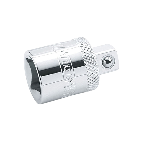 Adaptor TOPTUL CAEB1208, cheie tubulară, pătrat 3/8 inch - 1/4 inch, lungime 25 mm, crom vanadiu, finisaj satinat