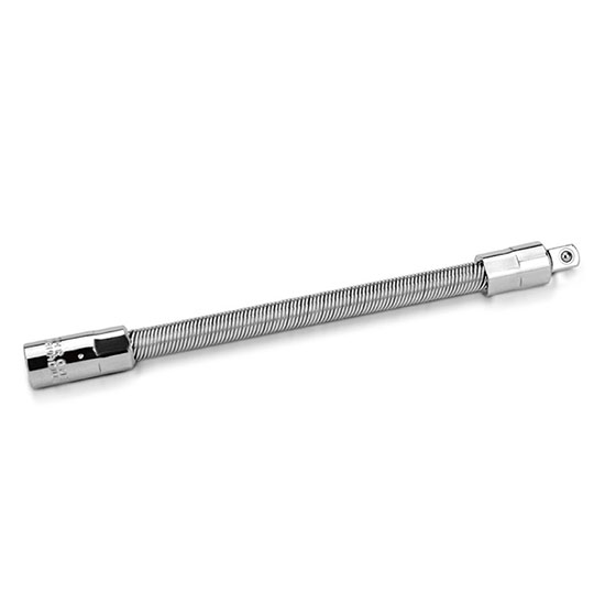 Prelungitor TOPTUL flexibil pentru chei tubulare CASA0806, antrenor patrat 1/4 inch, lungime 6 inch, finisaj lucios