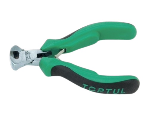 Cleste TOPTUL DJBB2204 pentru taiat fire electrice, dimensiune 4 inch/101.6 mm, manere izolate
