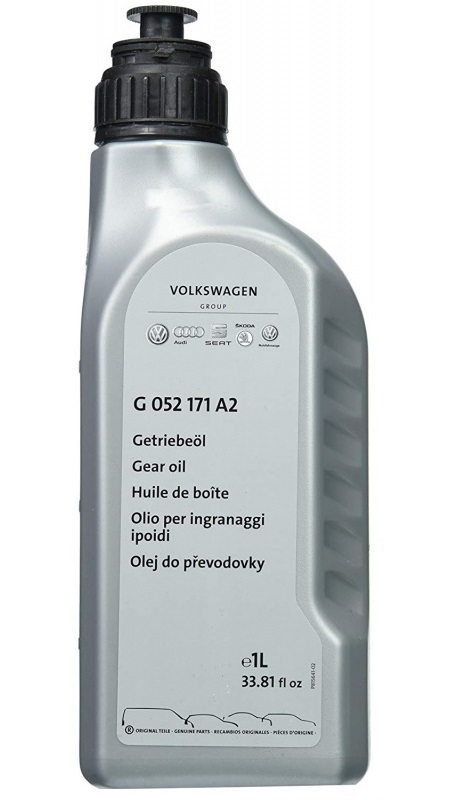 Ulei transmisie manuala cu 6 trepte, VW Group G052171A2 75W, volum 1 litru, VW TL 521 71, transmisii cu tractiune integrala