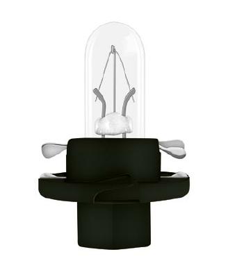 Bec OSRAM bord BX8.4D soclu negru 12 V, 1.2W, set 10 bucati, 2351MFX6