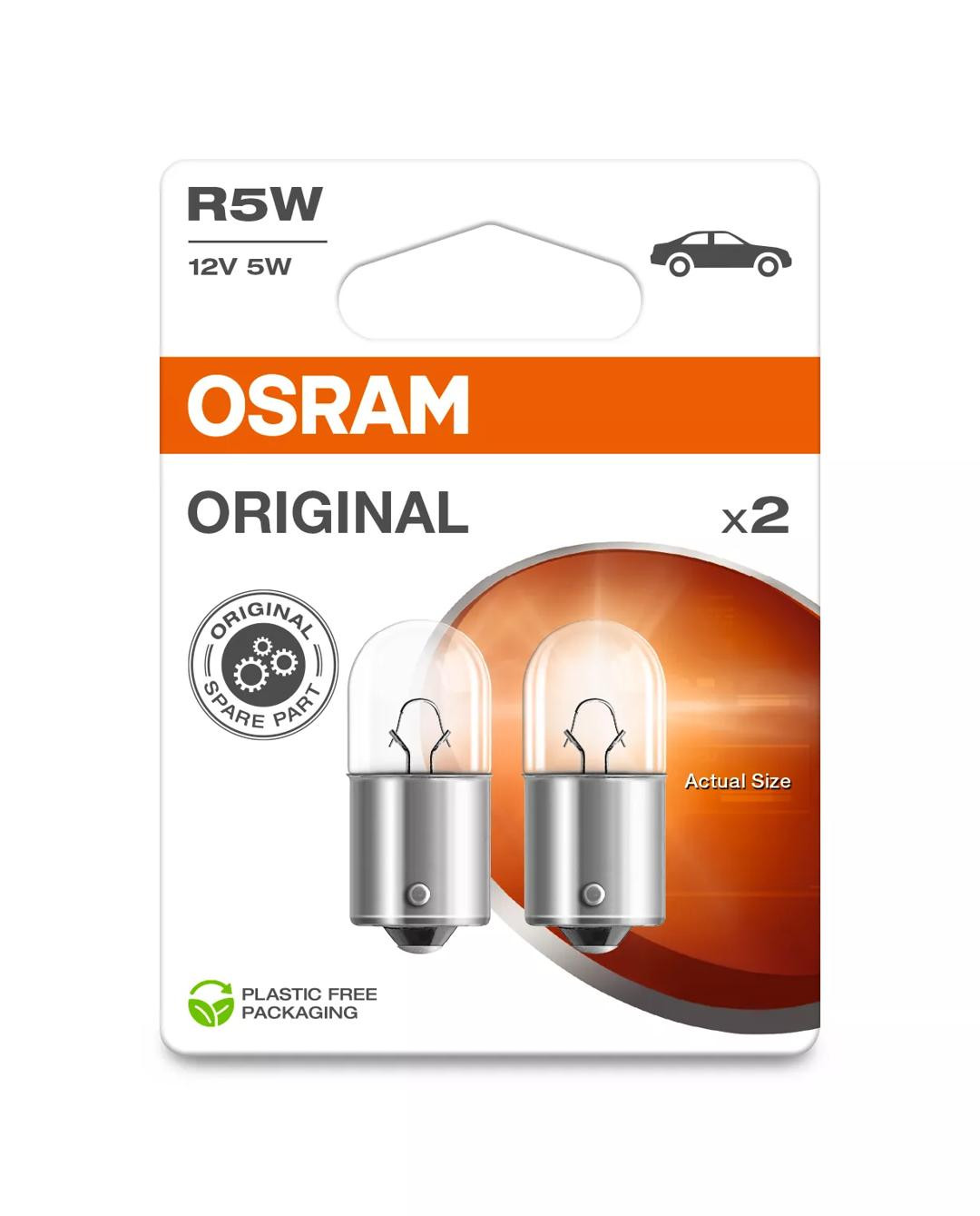 Bec Original Osram R5W 12V 5W BA15s Set 2 buc