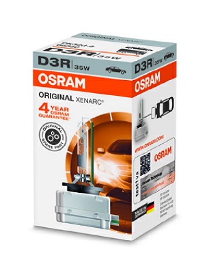 Bec 42V xenon far faza lunga D3R 4300 K Xenarc, original, OSRAM 66350