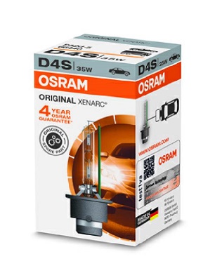 Bec OSRAM Xenarc xenon far faza lunga 42V D4S 4150K, original, 66440