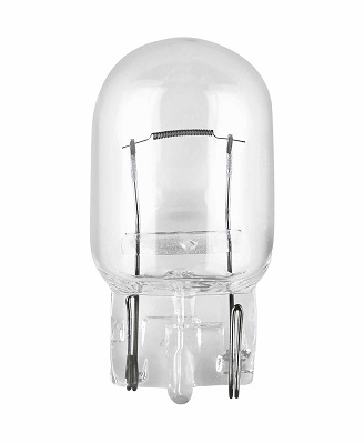 Bec auto OSRAM 7505, semnalizator 12 V, W21W, W3x16d, original
