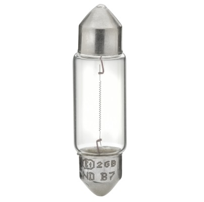 Bec HELLA HEAVY DUTY soffite pentru camioane 8GM 002 091-251, C10W, 24V, SV8.5-8, se vinde la set de 10 bucăți/pret pe bucată