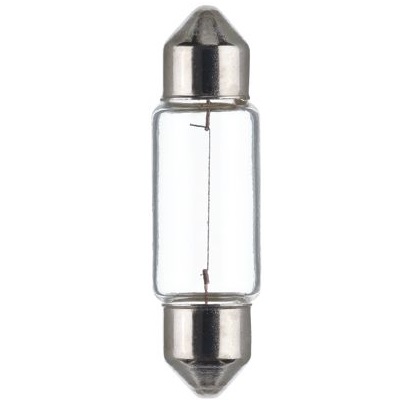 Bec HELLA auto iluminare numar circulatie SV8.5 12V 5W 11/35mm C5W, 8GM 002 092-121