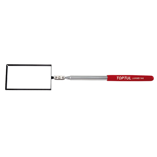 Oglinda TOPTUL JJAM0144, telescopică pentru inspecție service, formă dreptunghiulară, 50x90 mm, lungime 325-490 mm