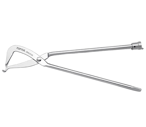 Cleste TOPTUL JDAL0133 pentru arcuri frana, lungime 325 mm, satinat