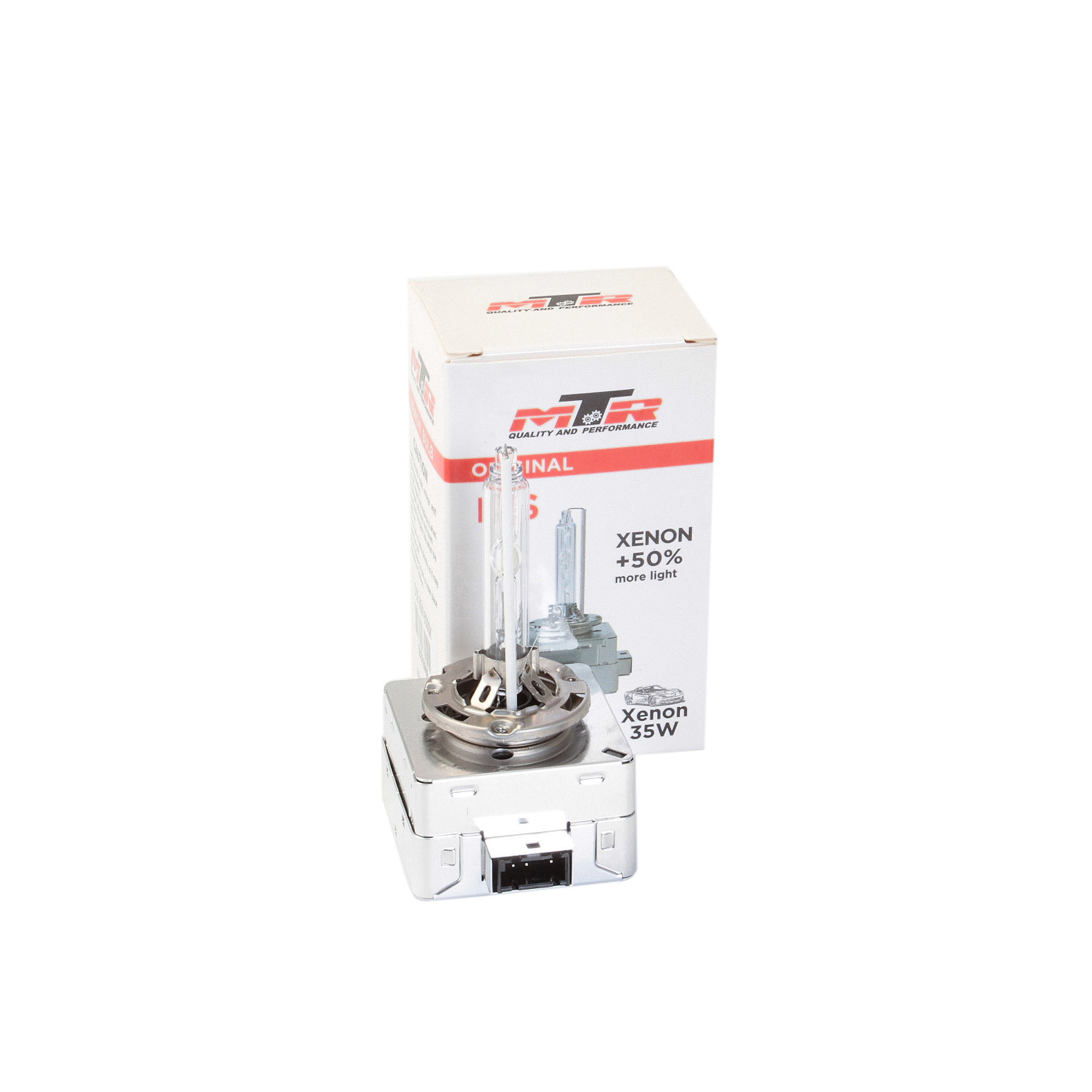 Bec MTR Xenon D1S 6000K +50% lumina - 35W