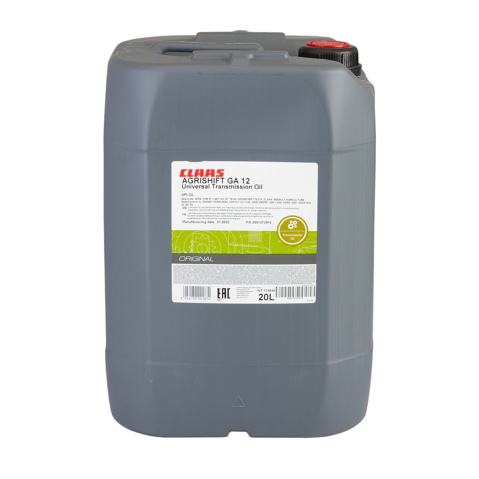 Ulei Agrishift GA 12 20L Claas