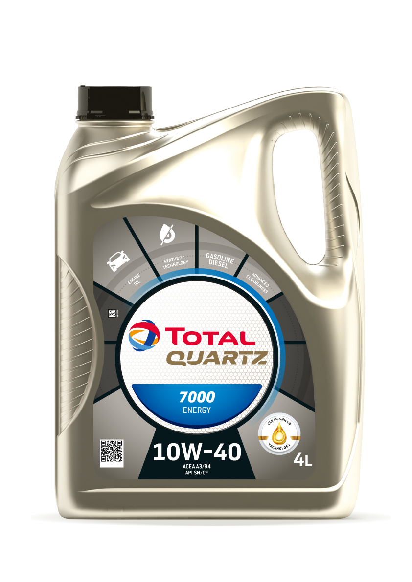 Ulei motor Total Quartz 7000 10W40 Energy 4L pentru Fiat, MB, VW