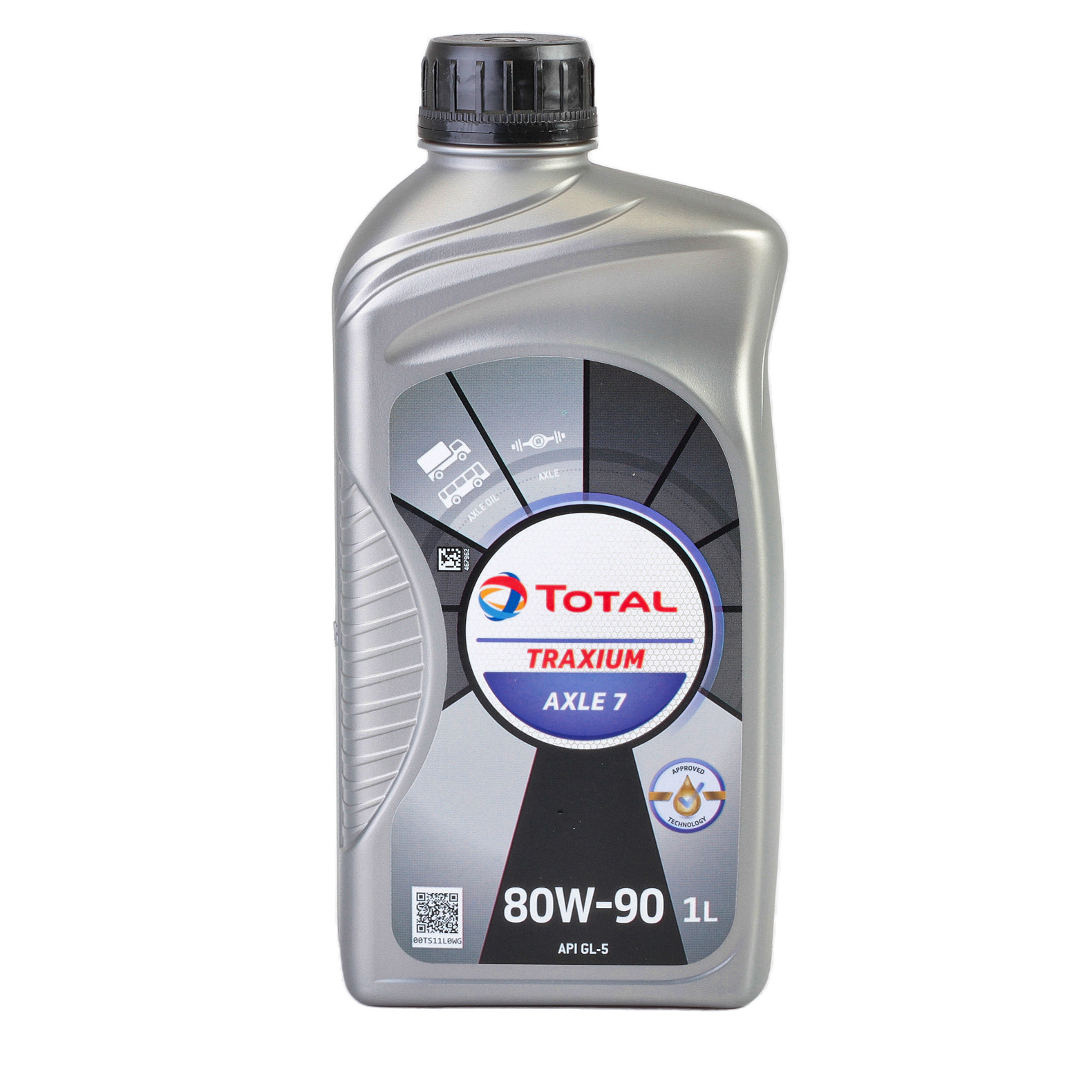 Ulei cutie Total Energies Traxium Axle 7 80W90 1L pentru IVECO, MAN, VOLVO