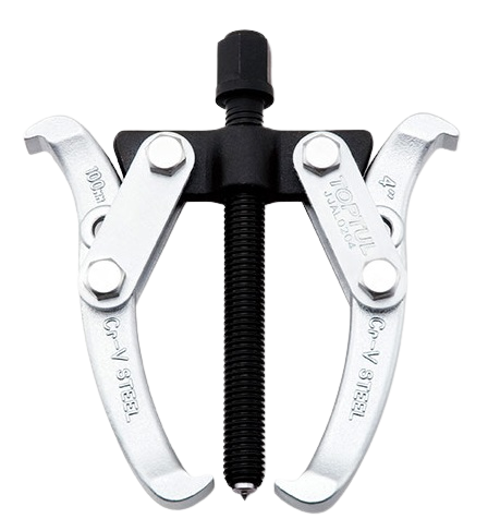 Extractor TOPTUL JJAL0203 pentru rulmenti, cu 2 gheare, deschidere fălci 40-75 mm, lungime cursă 55 mm, capacitate tragere 2 tone