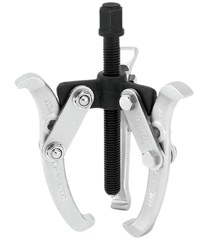 Extractor TOPTUL JJAL0303 pentru rulmenti, cu 3 gheare, deschidere falci 40-75 mm, lungime cursa 55 mm, capacitate tragere 2.5 tone