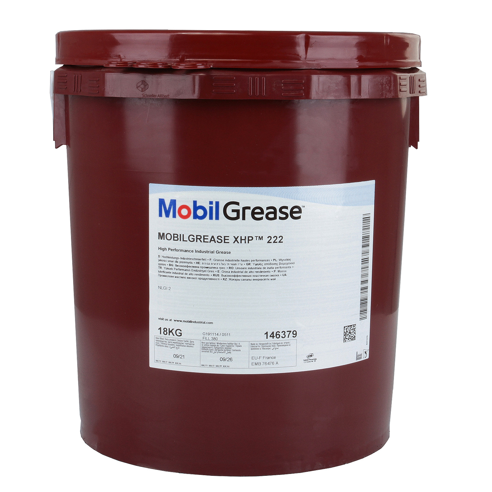 Mobil XHP 222 Grease 18 KG