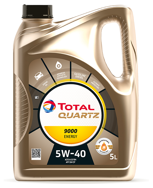 Ulei Total Quartz Energy 9000 5W40 5L pentru motor Fiat, CHRYSLER, PORSCHE, MB...