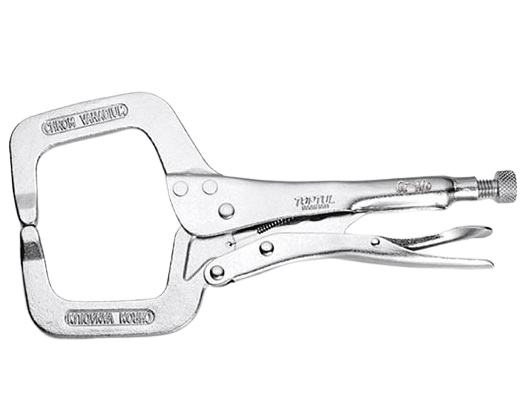 Cleste autoblocant DAAU1A11 TOPTUL, cu falci C, dimensiune 11 inch/279.4 mm, crom molibden, finisaj nichelat