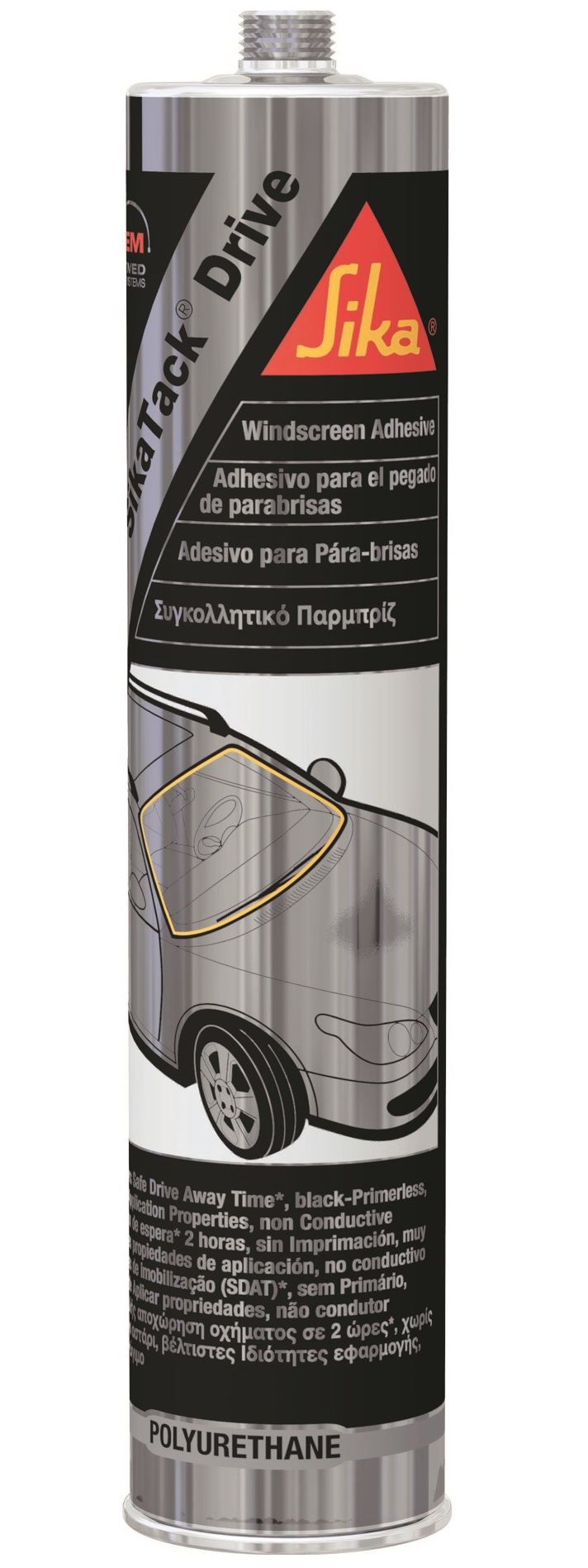 Adeziv SIKA Tack Drive 401652 parbriz, 300 ml, poliuretan monocomponent, ambalaj cartuș
