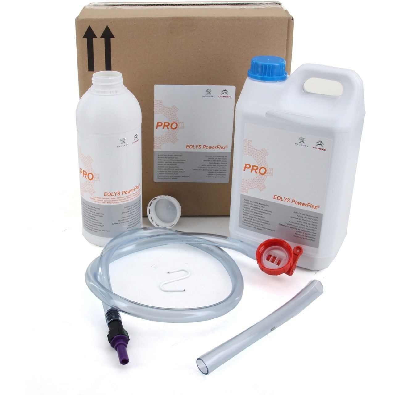 Aditiv pentru filtru particule EOLYS POWERFLEX 3L pentru Volvo, Ford, Peugeot, Mazda