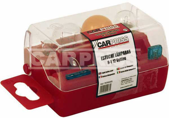 Kit Carpriss rezerva becuri H1 12V 55W P14.5s