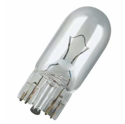 Bec auto pentru semnalizare CARPRISS 79780272, T10, 12V, 5W, soclu W2.1x9.5d