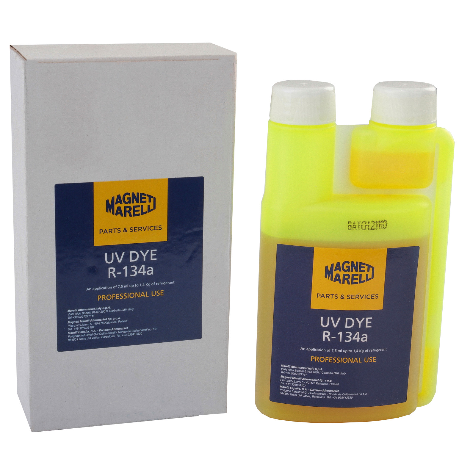 Agent de contrast UV de la Magneti Marelli 250 mL