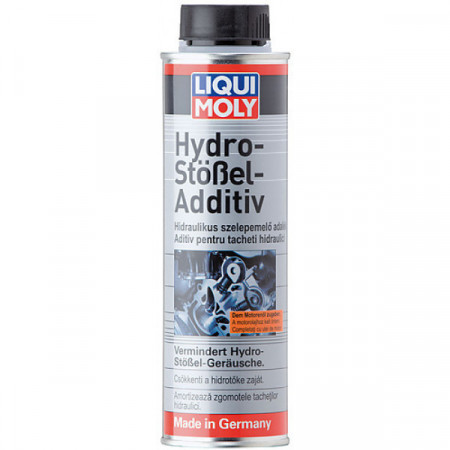 Aditiv LIQUI MOLY Hydro Stossel 8382 pentru ulei, volum 300 ml, culoare gălbuie, pentru supape hidraulice