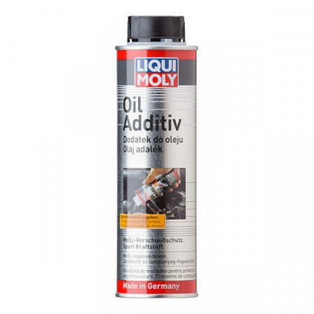 Aditiv LIQUI MOLY MOS2 2182 ulei, volum 300 ml, culoare negru, pentru tratament motoare