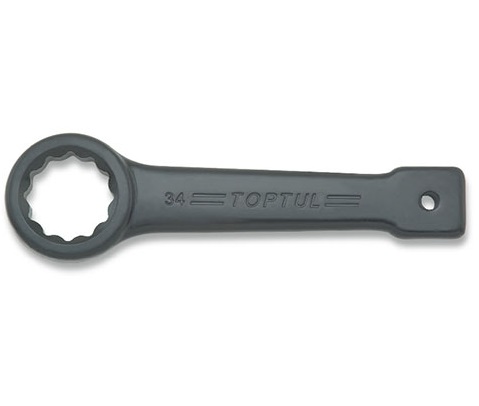 Cheie TOPTUL AAAR4545 inelara de impact, deschidere cheie 45 mm, lungime 240 mm, crom molibden
