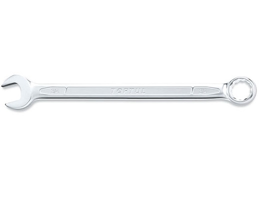 Cheie TOPTUL AAEA2222, combinată lungă, deschidere 22 mm, lungime 316 mm, crom vanadiu