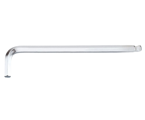 Cheie inbus TOPTUL AGBE0619, hexagonală cu bilă, dimensiuni 6.0 mm, lungime 38x186 mm, crom vanadiu