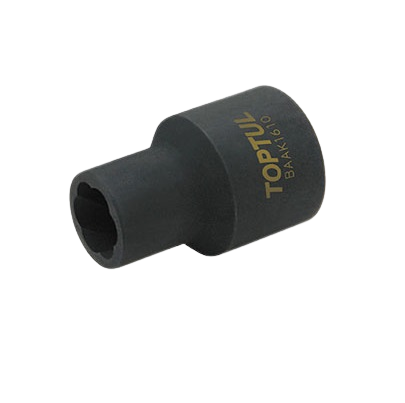 Cheie TOPTUL BAAK1611 tubulara extractoare suruburi, antrenor patrat 1/2 inch, deschidere cheie 11 mm, lungime 34 mm, crom molibden